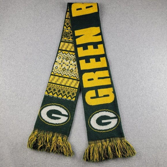 Green Bay Packers Accessories Vintage Green Bay Packers Scarf 64